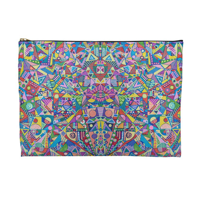 Make Up Bag - No. 254 - Multicoloured Abstract