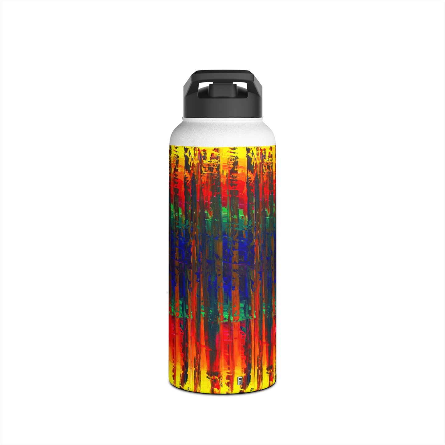 Stainless Steel Water Bottle - No. 138 - Rainbow