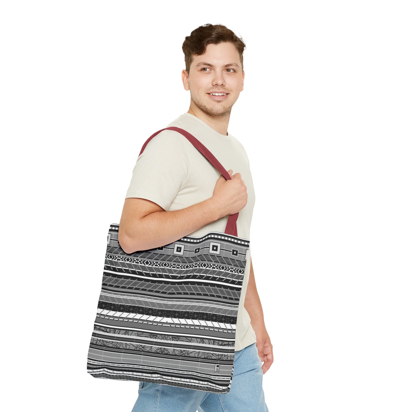 Tote Bag  - No. 298 - Stripes