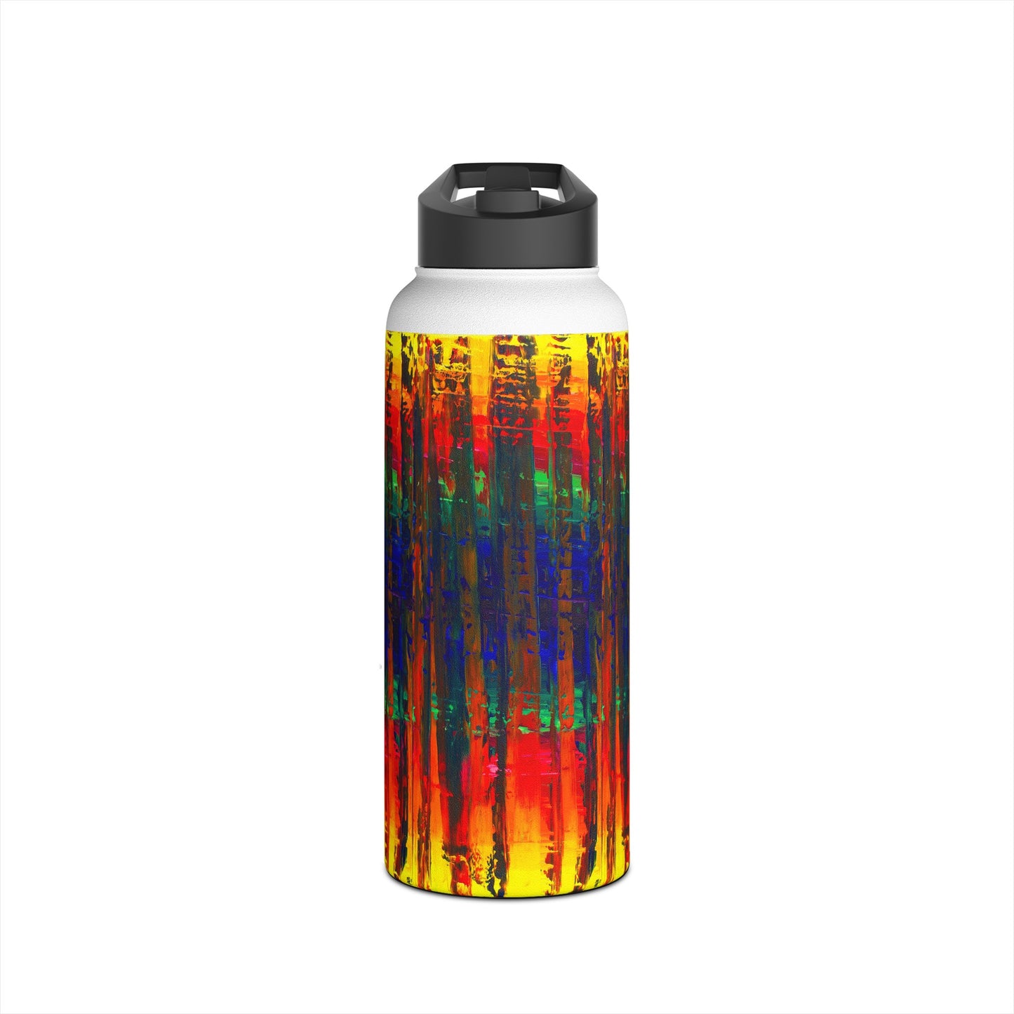 Stainless Steel Water Bottle - No. 138 - Rainbow