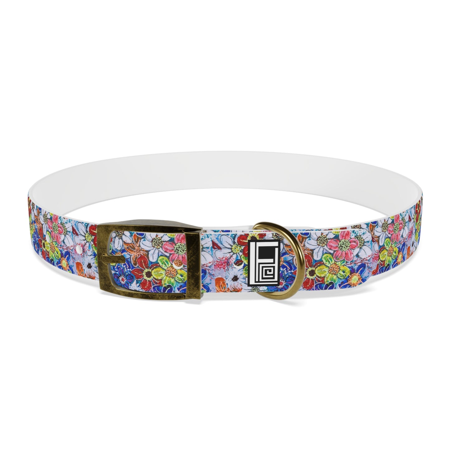 Dog Collar - No. 240 - Flowers