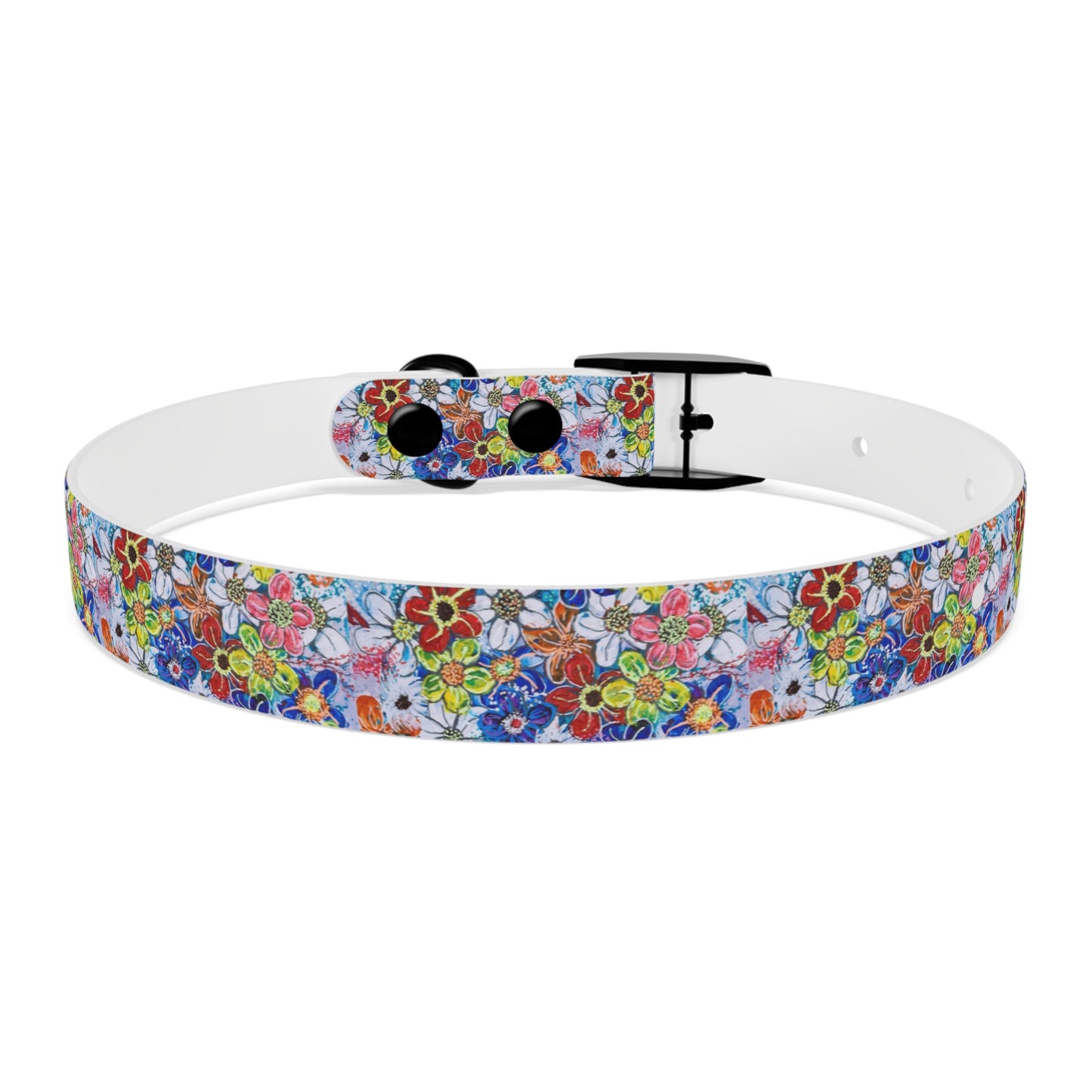 Dog Collar - No. 240 - Flowers