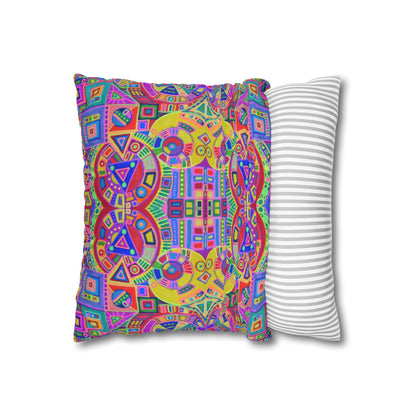 Cushion Pillow Case - No. 260 - Multicoloured Abstract