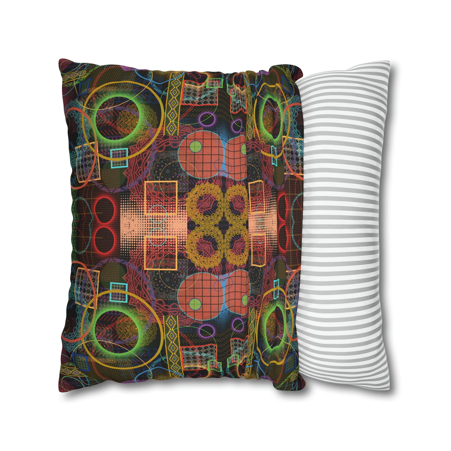 Cushion Pillow Case - No. 299 - Multicolour Abstract