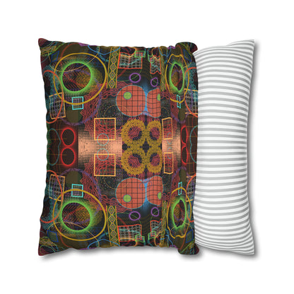 Cushion Pillow Case - No. 299 - Multicolour Abstract