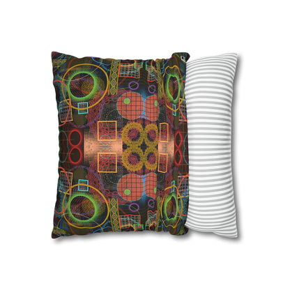 Cushion Pillow Case - No. 299 - Multicolour Abstract