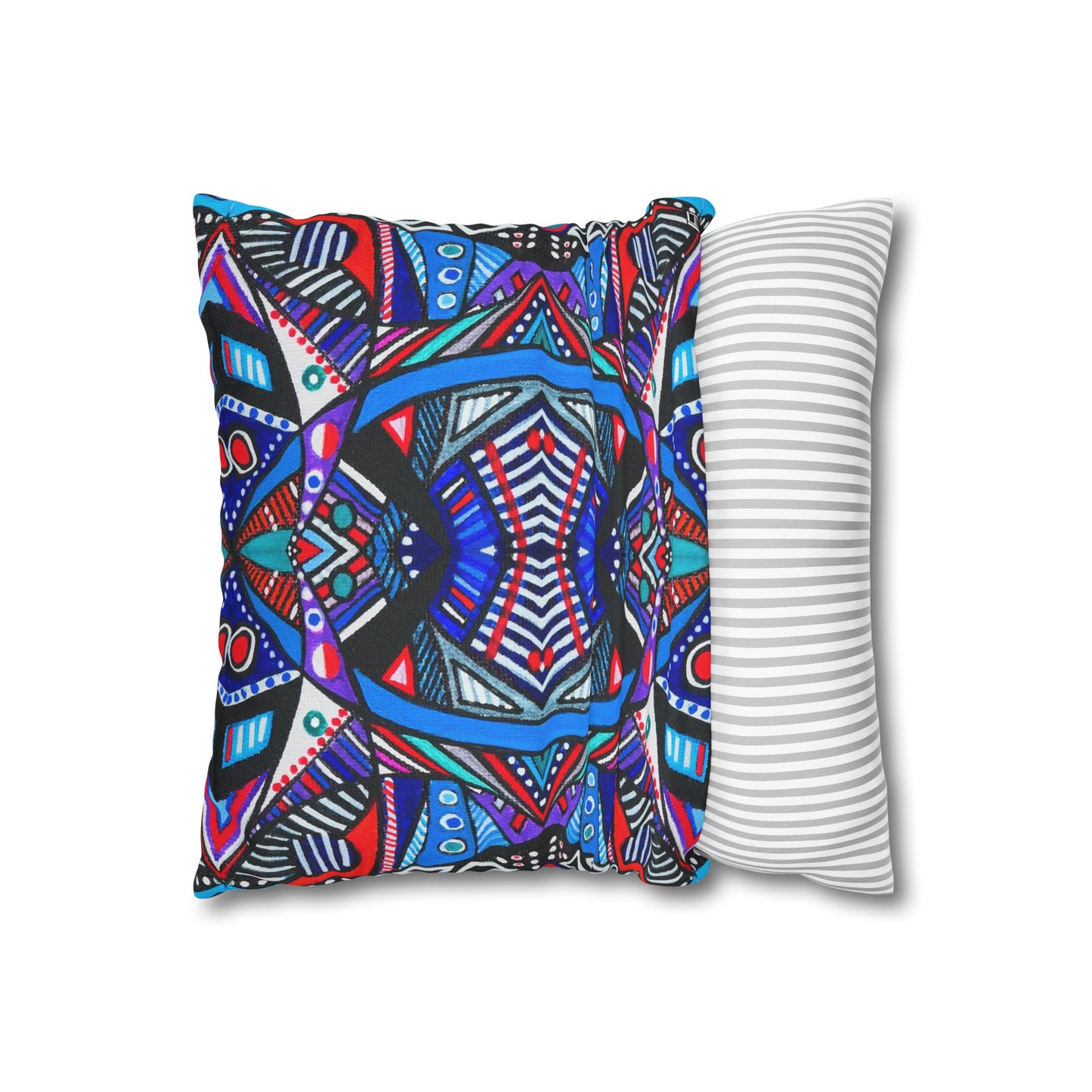 Cushion Pillow Case - No. 292 - Multicoloured Abstract