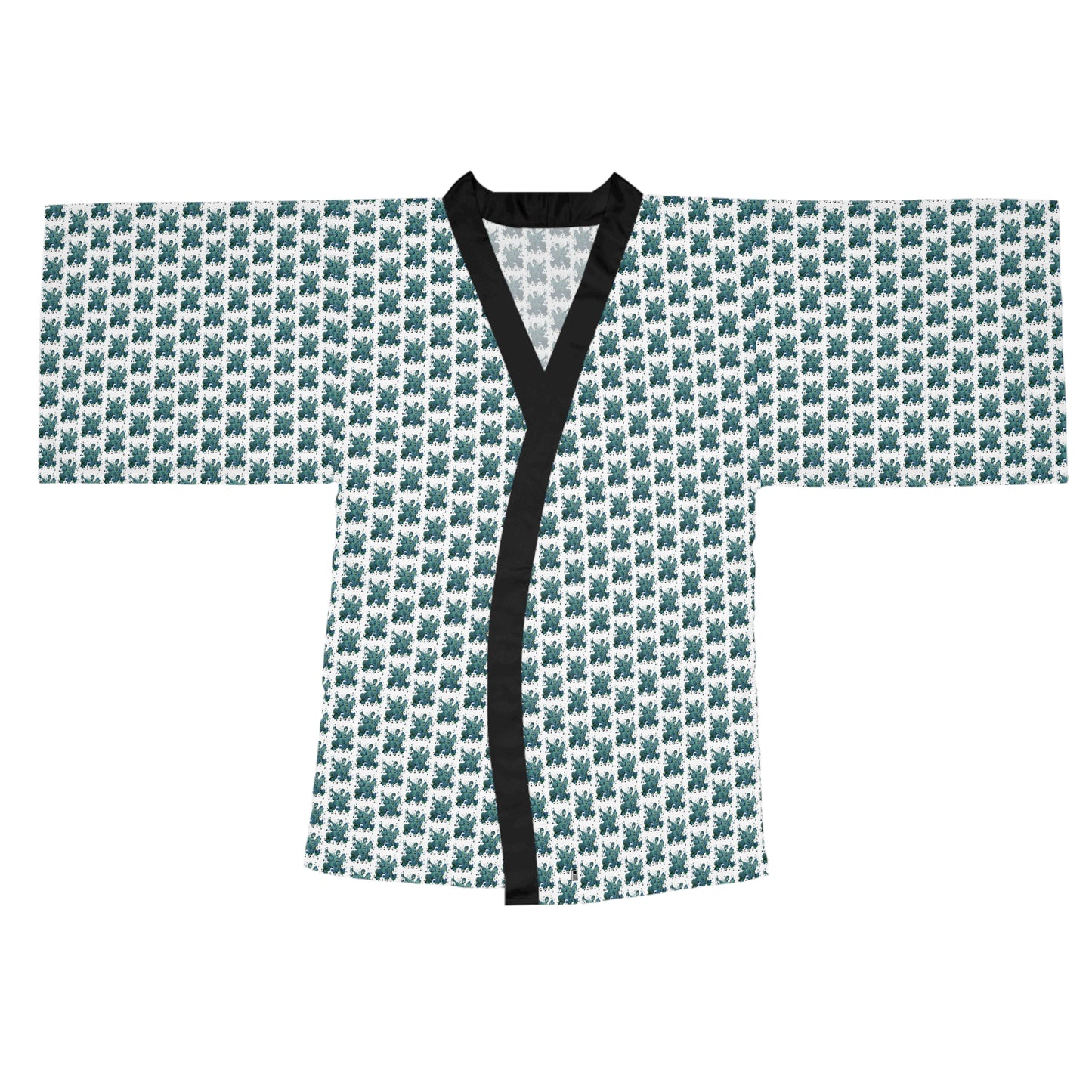 Long Sleeve Kimono Robe - No. 146 - 'Bird of Paradise'