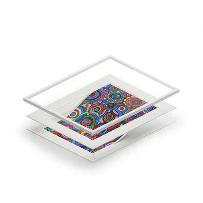 Fine Art Giclee Print (Cardboard Frame) - No. 221 - Interlinked