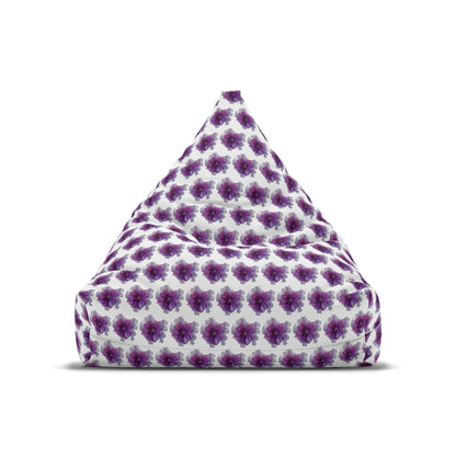 Bean Bag Chair Cover - No. 269 - Pink/Purple Flower