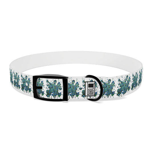 Dog Collar - No. 146 W - Bird of Paradise