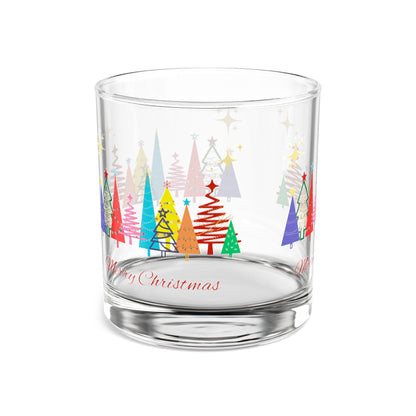 Rocks Glass, 10oz - Merry Christmas