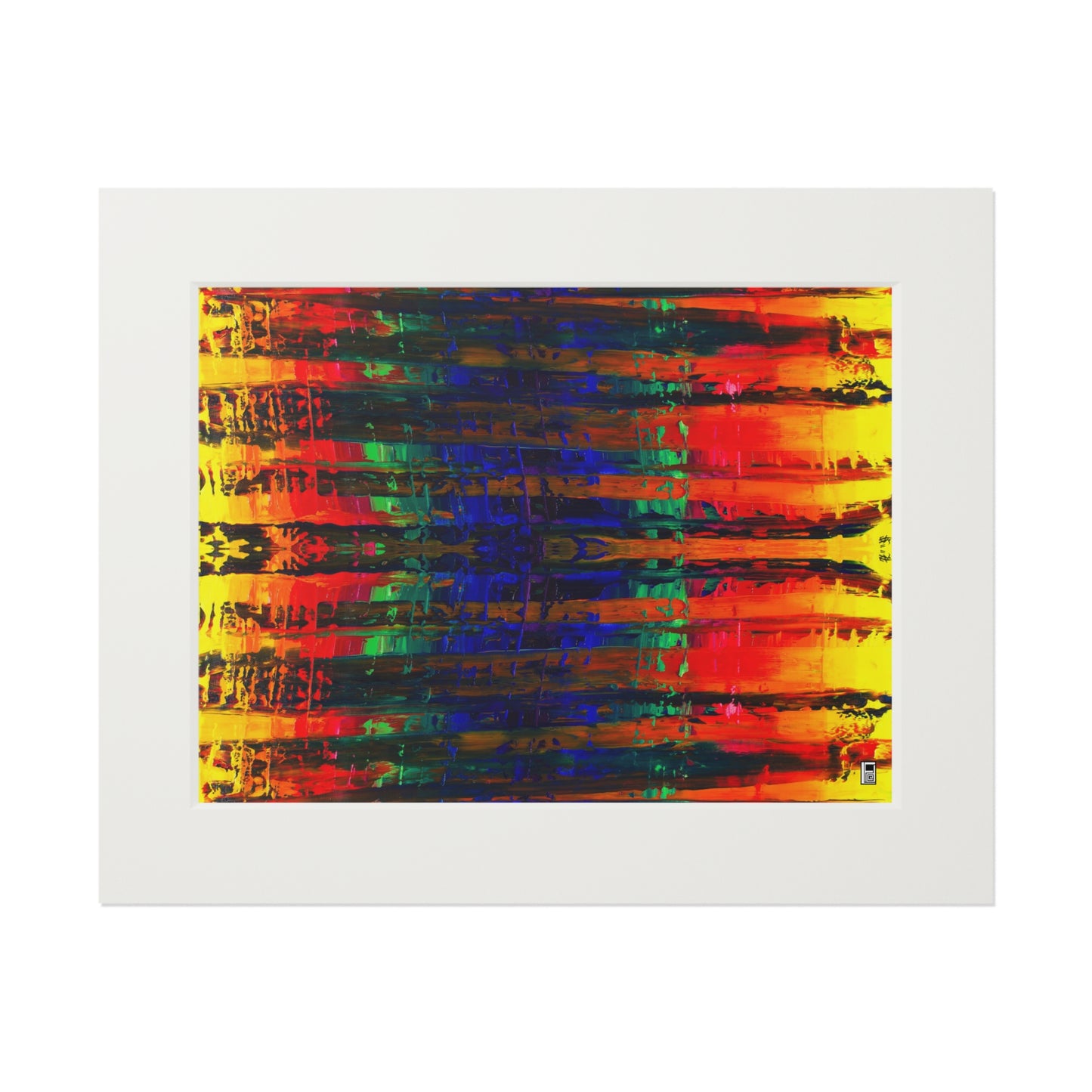 Fine Art Print (Cardboard Frame) - No. 138 - Ryan's Rainbow