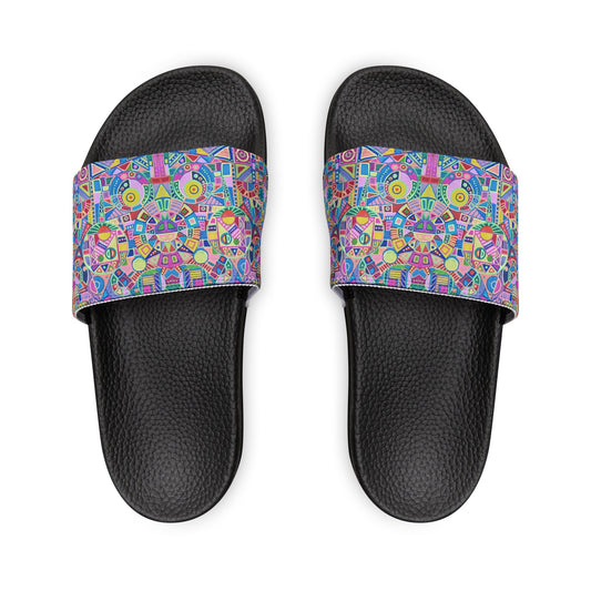 Children's Sliders - No. 258 - Multicoloured Abstract