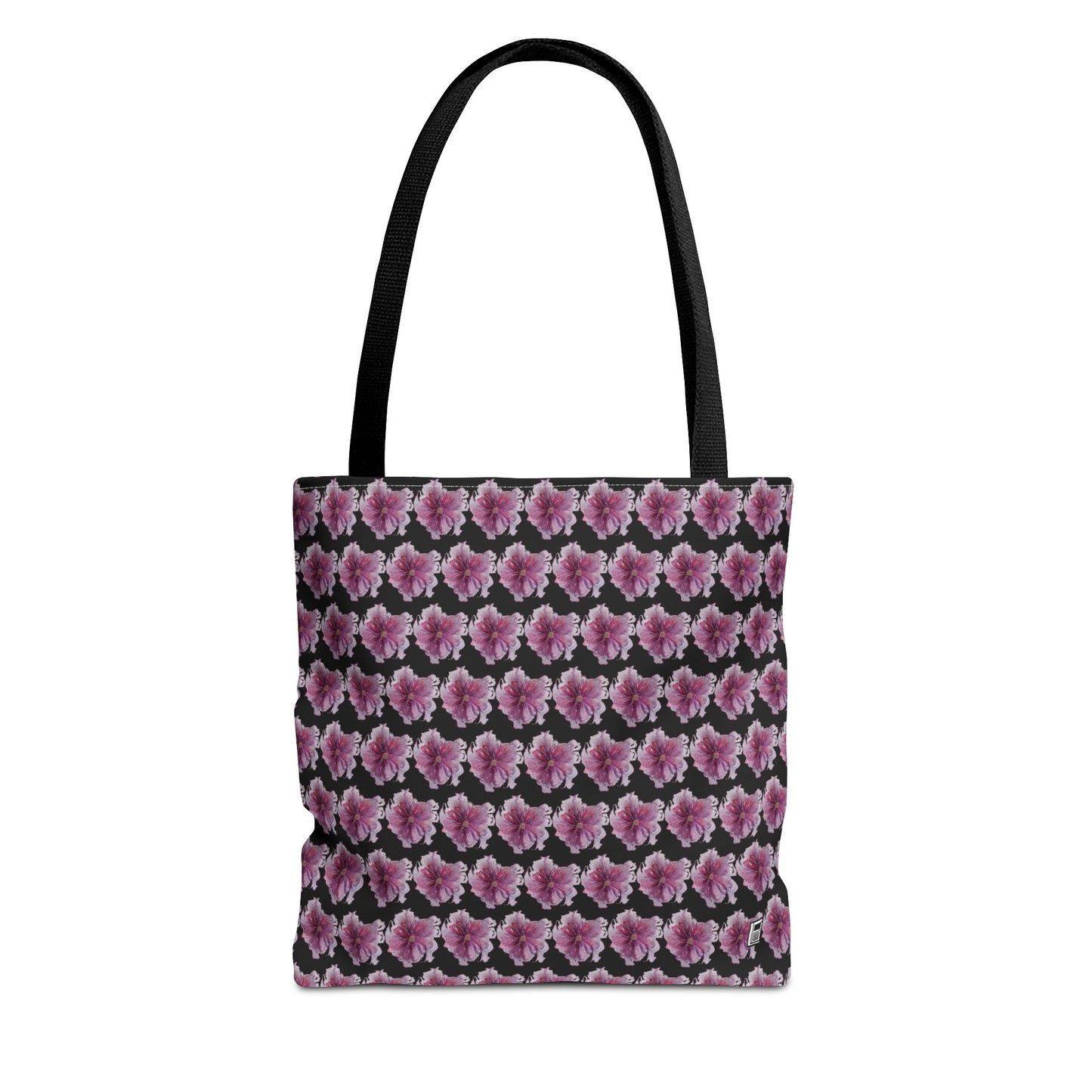 Tote Bag  - No. 269 - Pink & Purple Flower