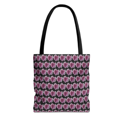 Tote Bag  - No. 269 - Pink & Purple Flower