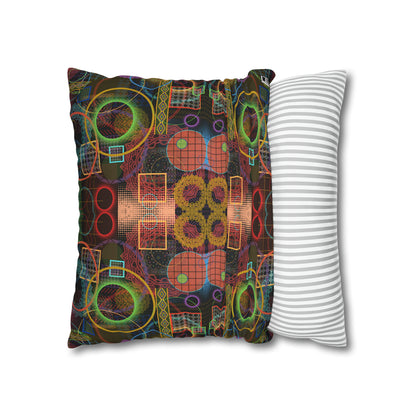 Cushion Pillow Case - No. 299 - Multicolour Abstract
