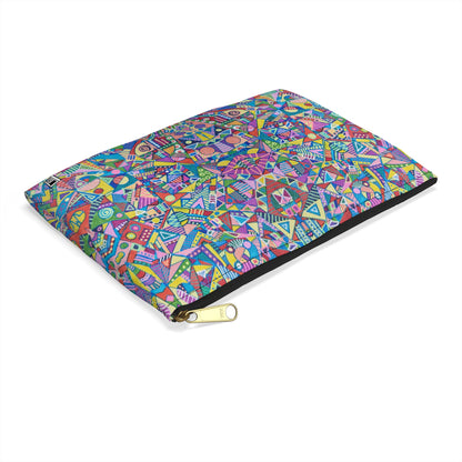 Make Up Bag - No. 254 - Multicoloured Abstract