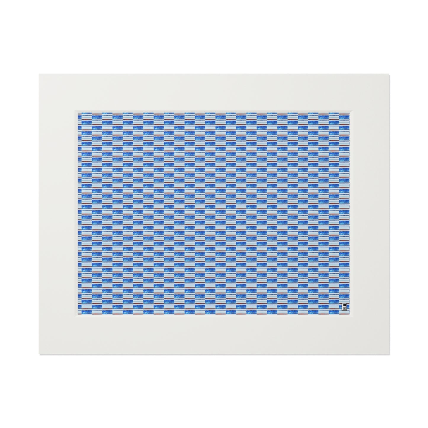 Fine Art Print (Cardboard Frame) - No. 140 - 'Thin Blue Line'