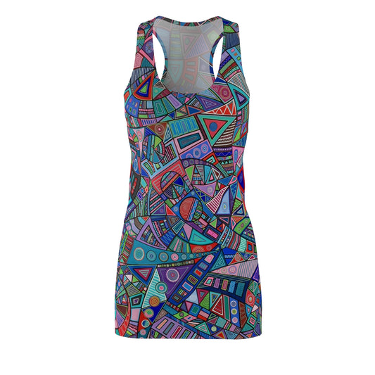 Women's Cut & Sew Racerback Dress - No. 339