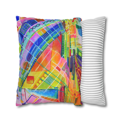 Cushion Pillow Case - No. 234 - Water Colour Abstract