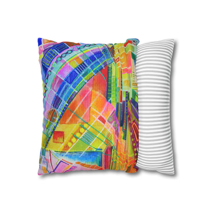 Cushion Pillow Case - No. 234 - Water Colour Abstract