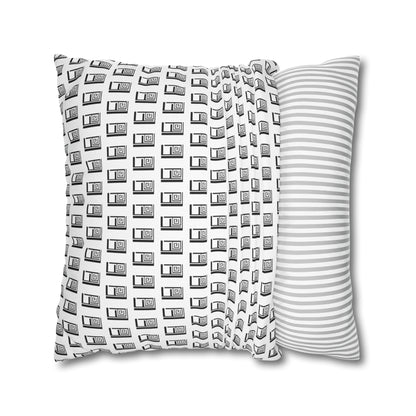 Cushion Pillow Case - No. 000WE - Logo on White