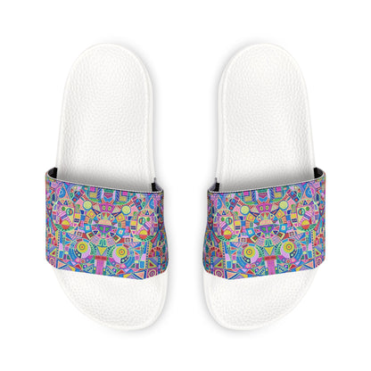 Children's Sliders - No. 258 - Multicoloured Abstract