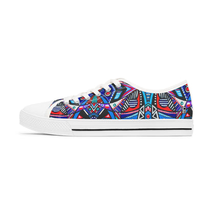 Women's Low Top Sneakers, - No.292 - Abstract