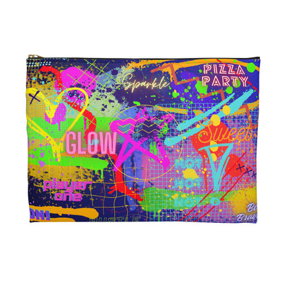 Make Up Bag - No. 232 - Pizza Party Graffiti