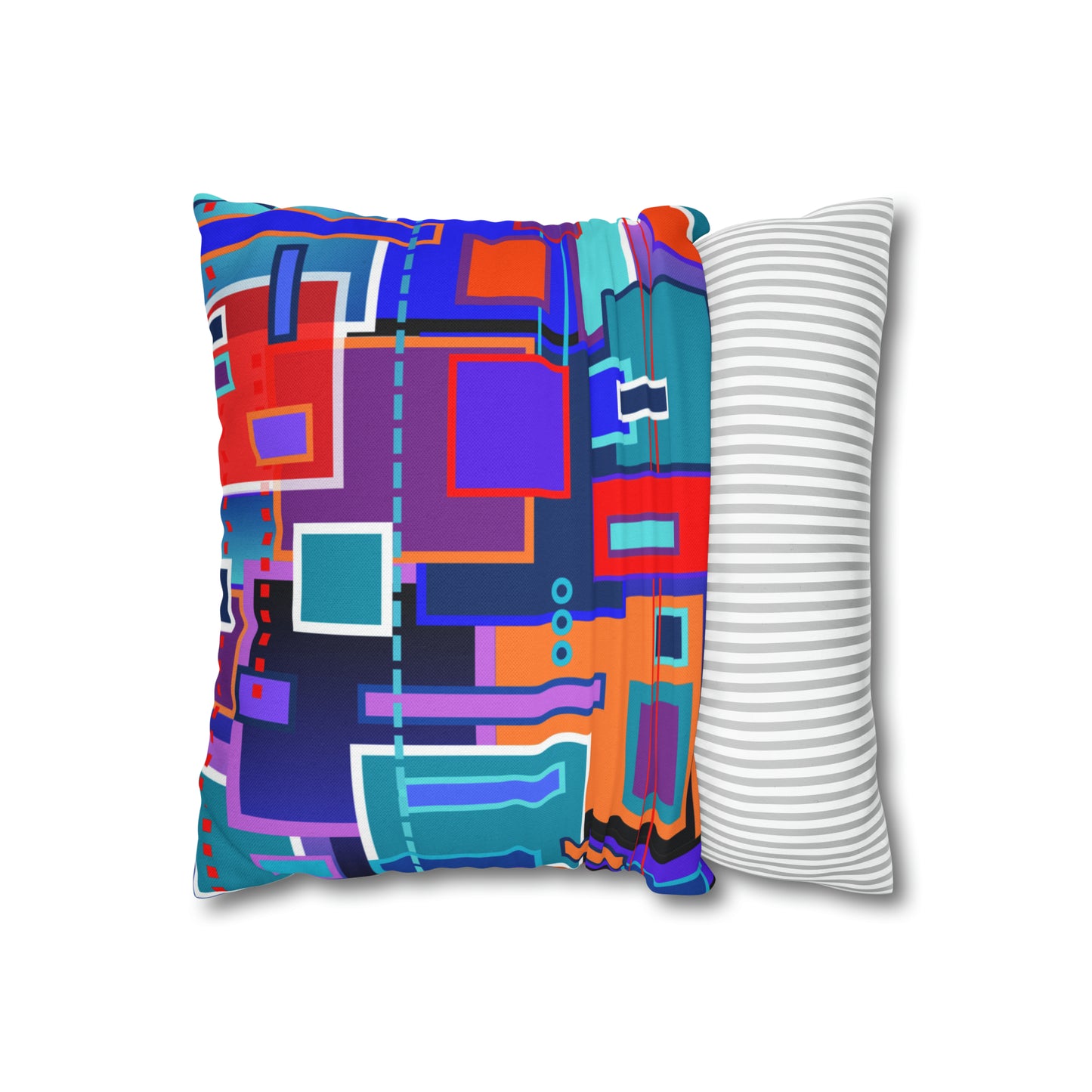 Cushion Pillow Case - No. 233 - 'Squared 1'