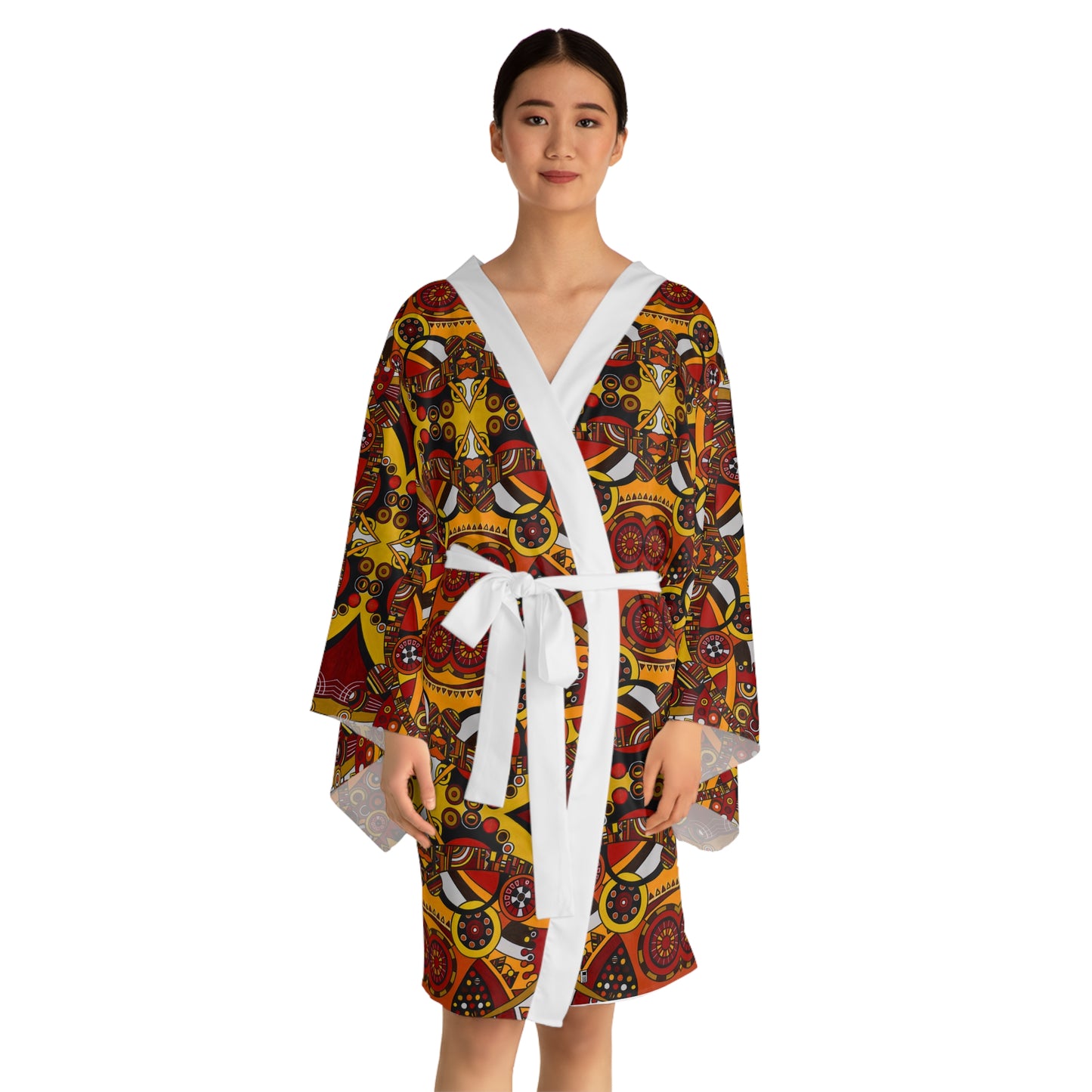 Long Sleeve Kimono Robe - No. 222 - Clokworks