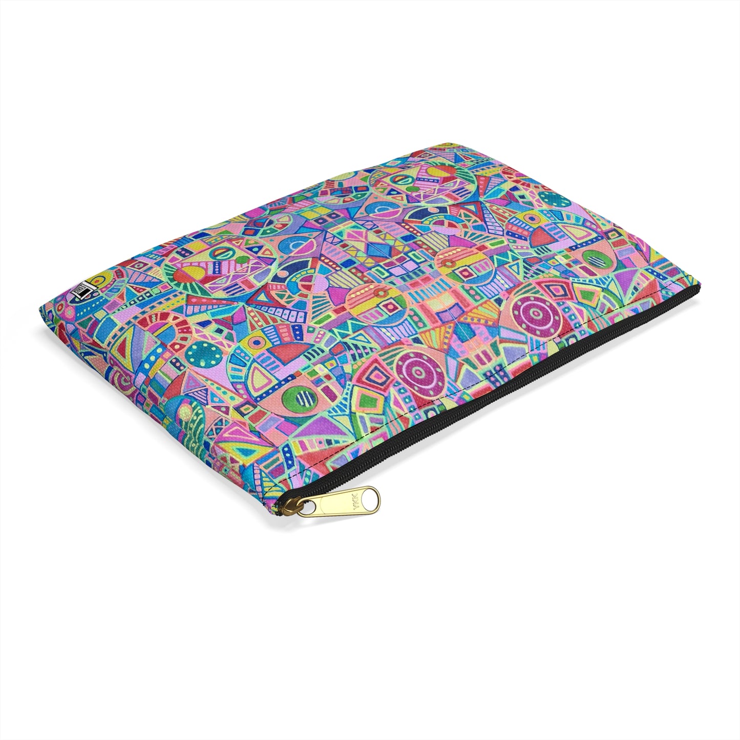 Make Up Bag - No. 258 - Teddy Bear Abstract