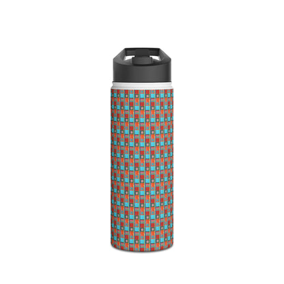 Stainless Steel Water Bottle - No. 133 A - Dyslexic