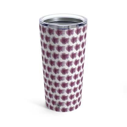 Tumbler 20oz - No.  269 Multicoloured Abstract - By Irish Artist Fiona de Lacy