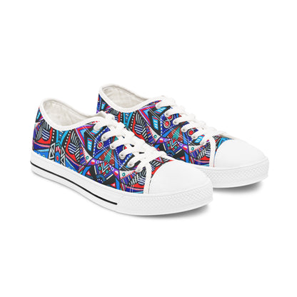 Women's Low Top Sneakers, - No.292 - Abstract