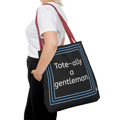 Tote Bag - No. X3 - Tote-ally a gentleman