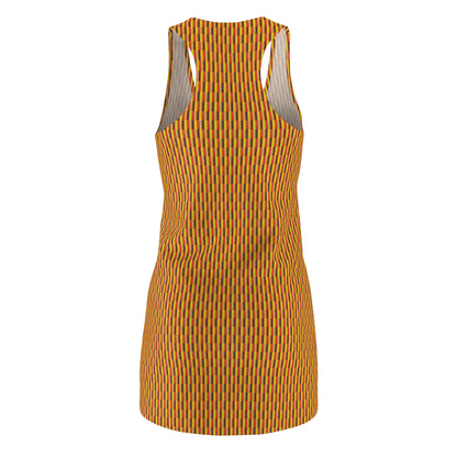 Women's Cut & Sew Racerback Dress - No. 130 - Sunrise