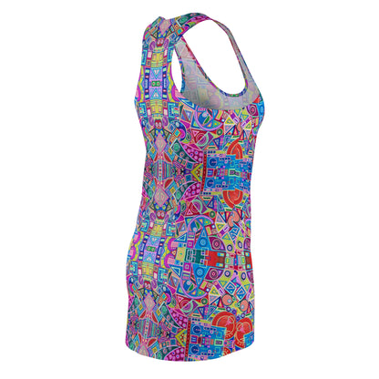 Women's Cut & Sew Racerback Dress - No. 266