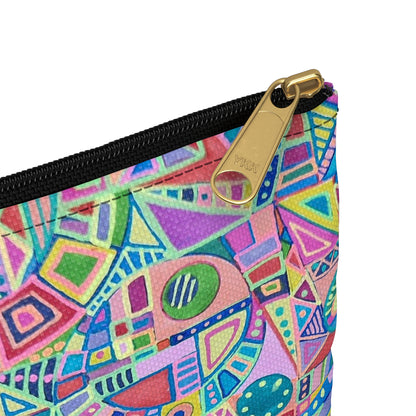 Make Up Bag - No. 258 - Teddy Bear Abstract