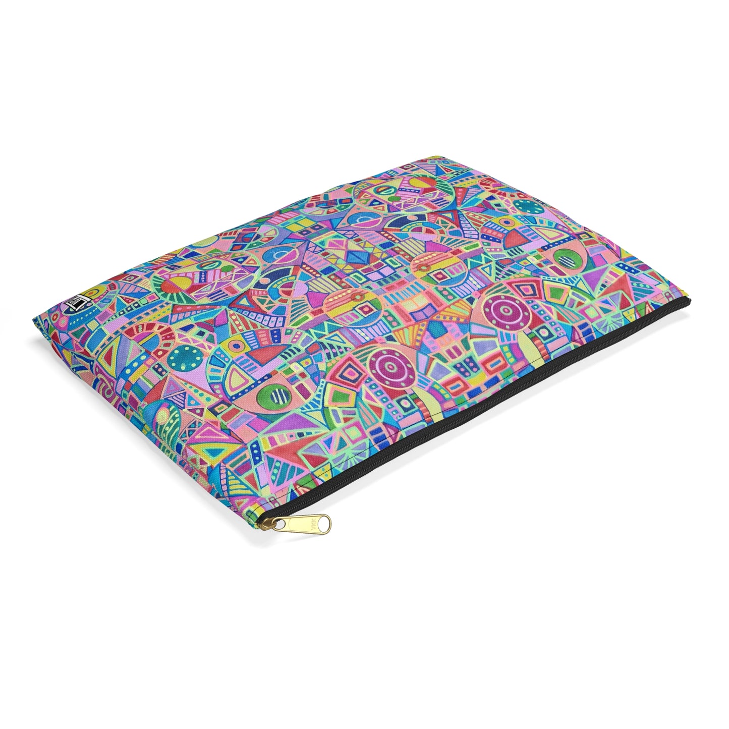 Make Up Bag - No. 258 - Teddy Bear Abstract