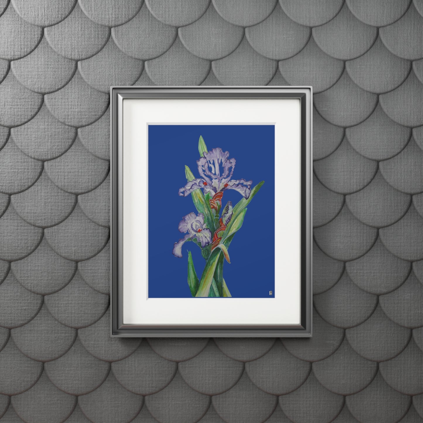 Fine Art Print (Cardboard Frame) - No. 272 - Purple Orchid N