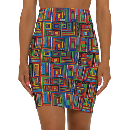 Women's Mini Skirt - No 156 A - 'It's complicated'