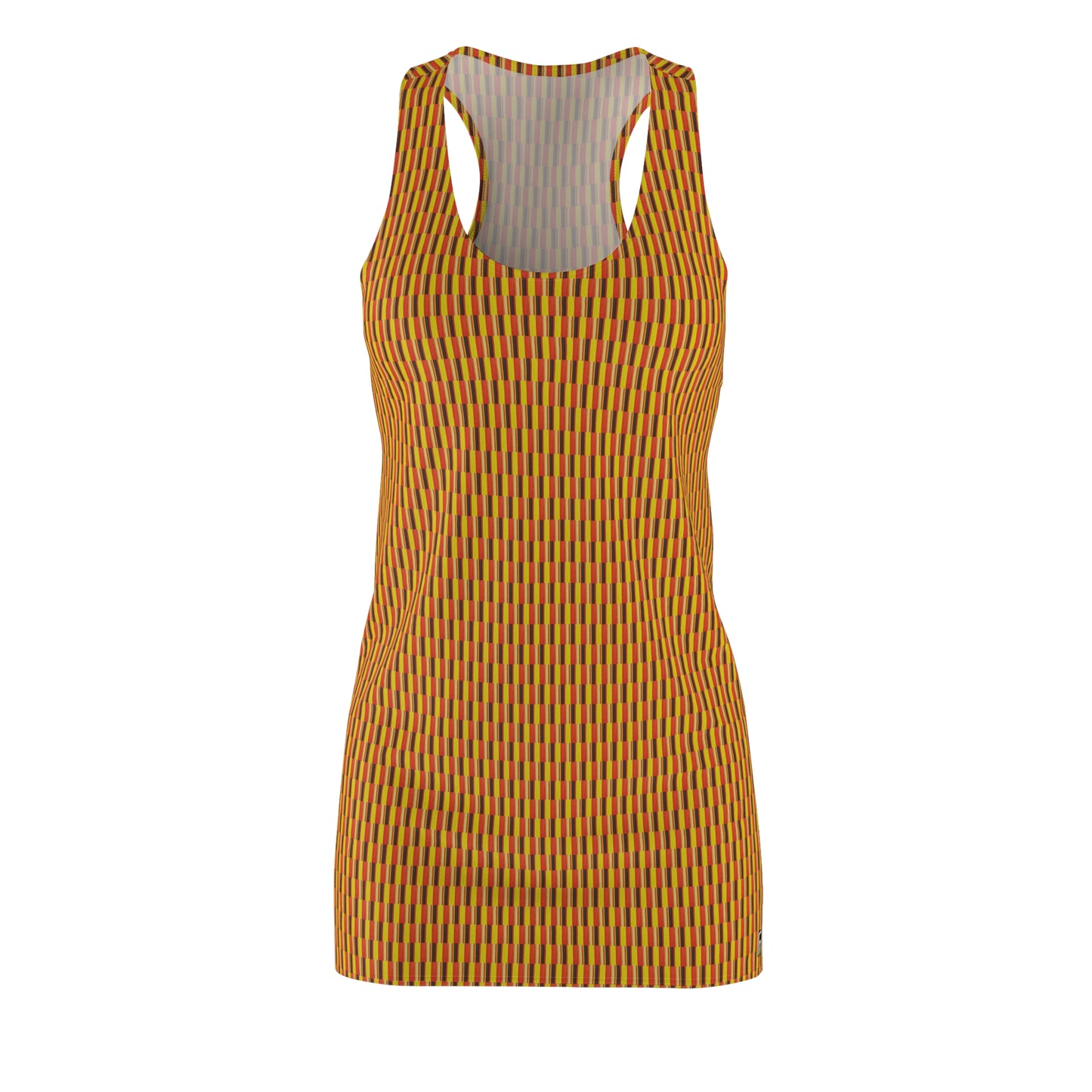 Women's Cut & Sew Racerback Dress - No. 130 - Sunrise