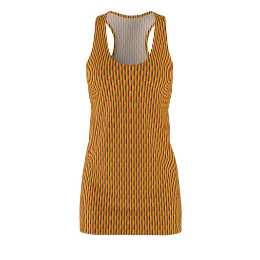 Women's Cut & Sew Racerback Dress - No. 130 - Sunrise