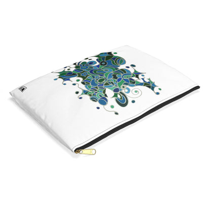 Make Up Bag - No. 219 - Bird of Paradise on White