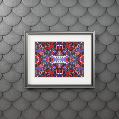 Fine Art Print (Cardboard Frame) - No. 220 - Connections Pattern