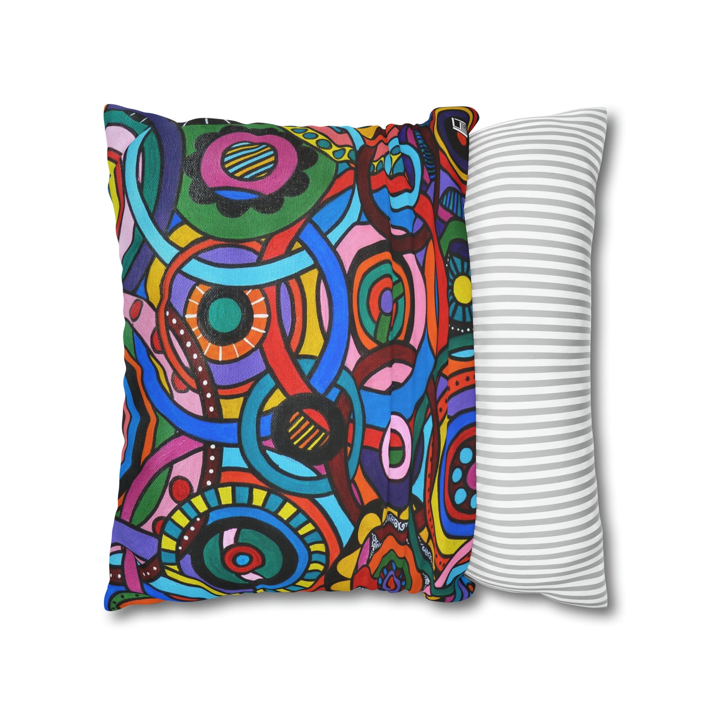 Cushion Pillow Case - No. 221 - 'Interlinked'