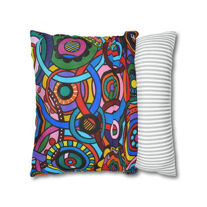 Cushion Pillow Case - No. 221 - 'Interlinked'