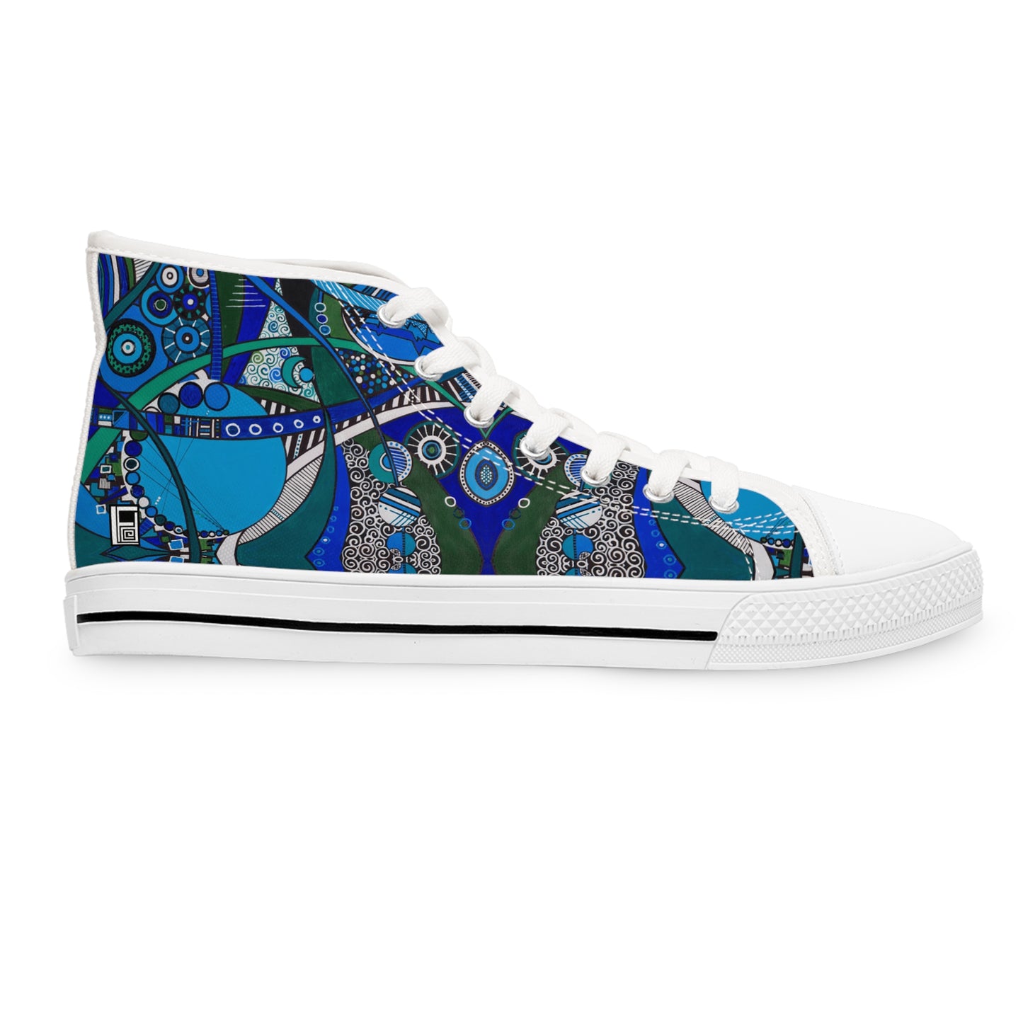 Women's High Top Sneakers - No. 219 'Crossroads'